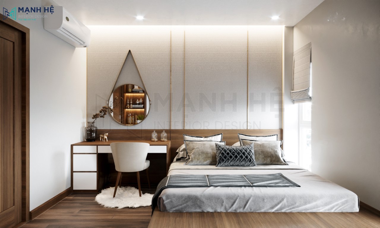 Giấy dán tường ốp nẹp vàng
