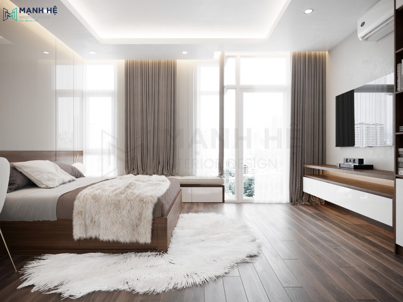 Thảm trải sàn làm điểm nhấn nổi bật