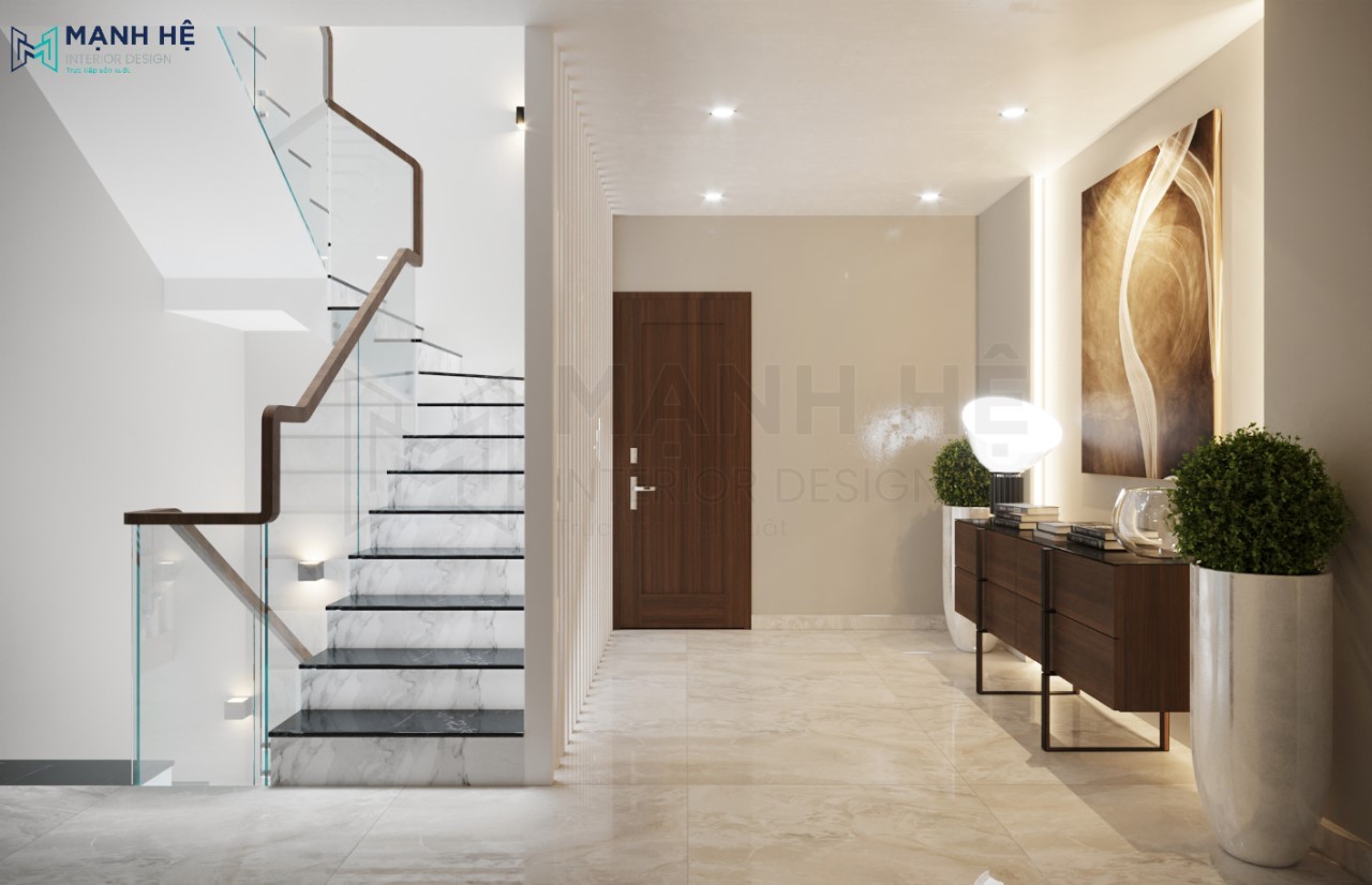 Thiết kế nội thất sảnh tầng 2