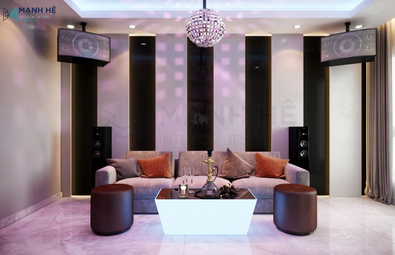 Thiết kế phòng karaoke