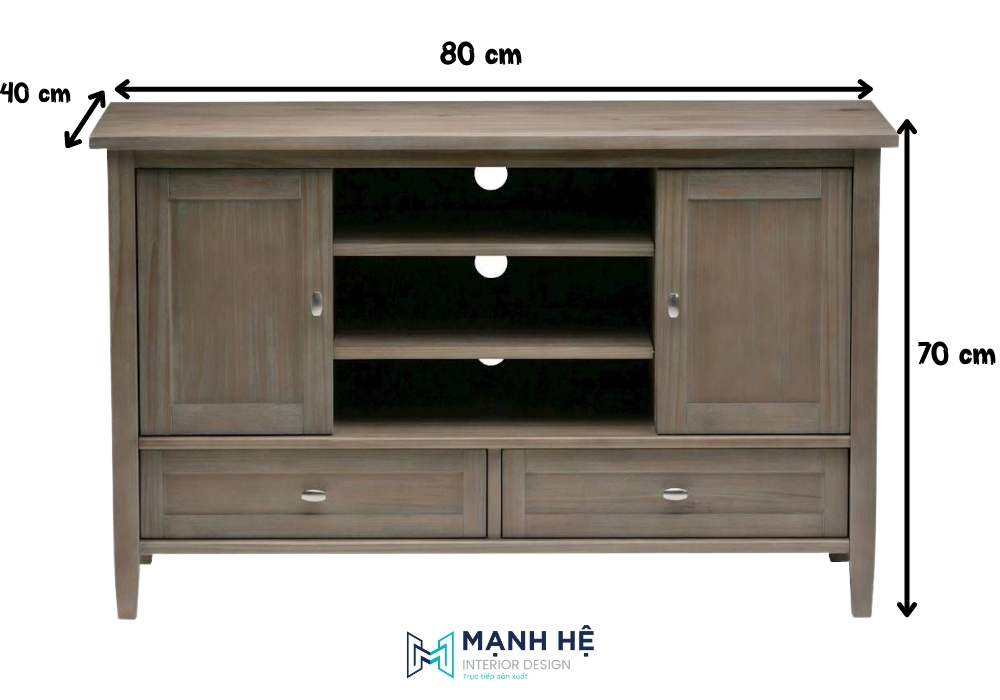kích thước tab đầu giường lớn