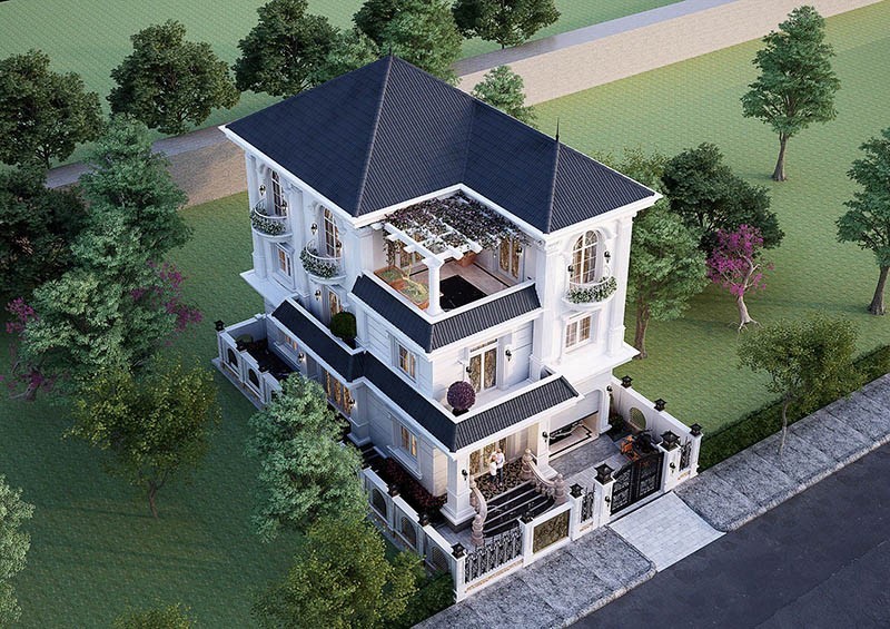Thi công biệt thự đòi hỏi chi phí cao