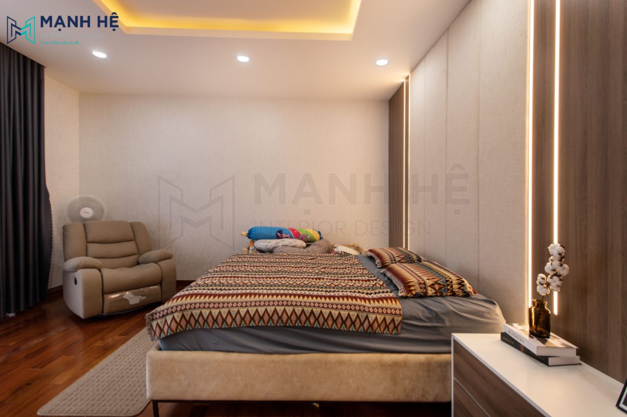 giường ngủ bọc nệm