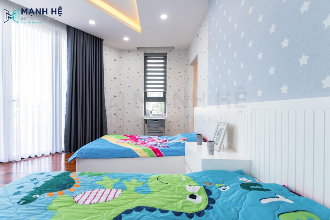 phòng ngủ 2 giường