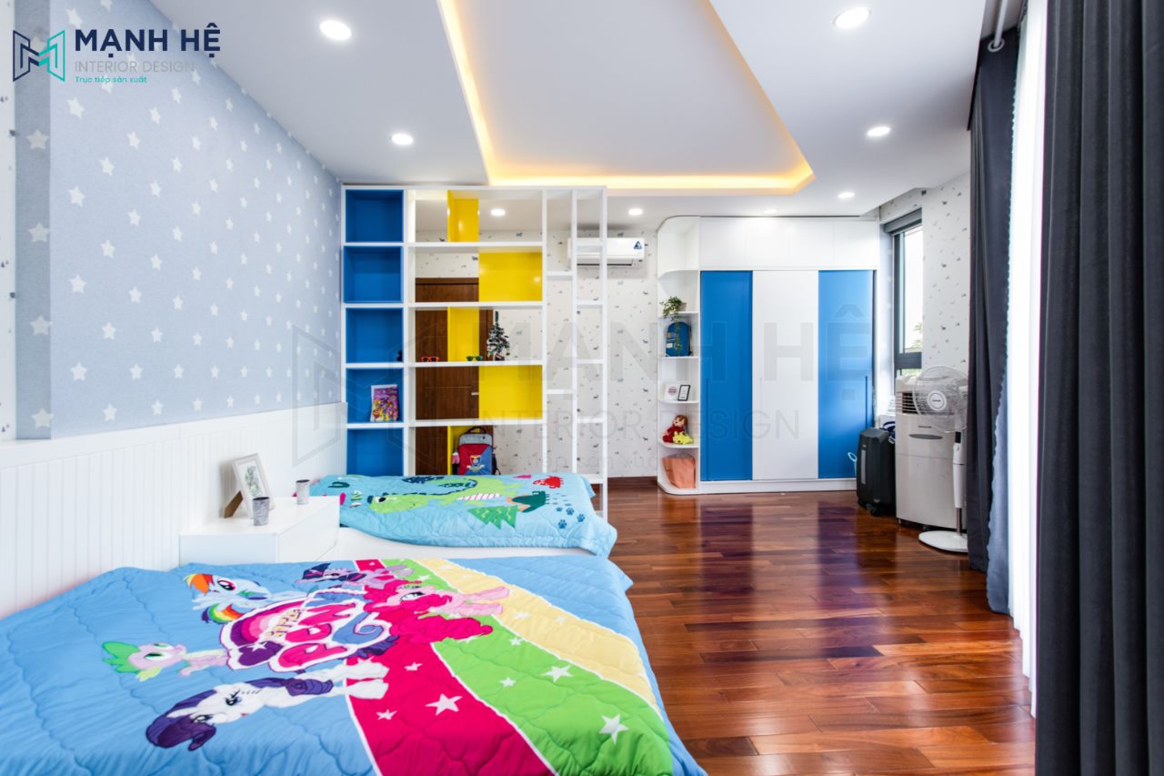 giấy dán tường phòng ngủ