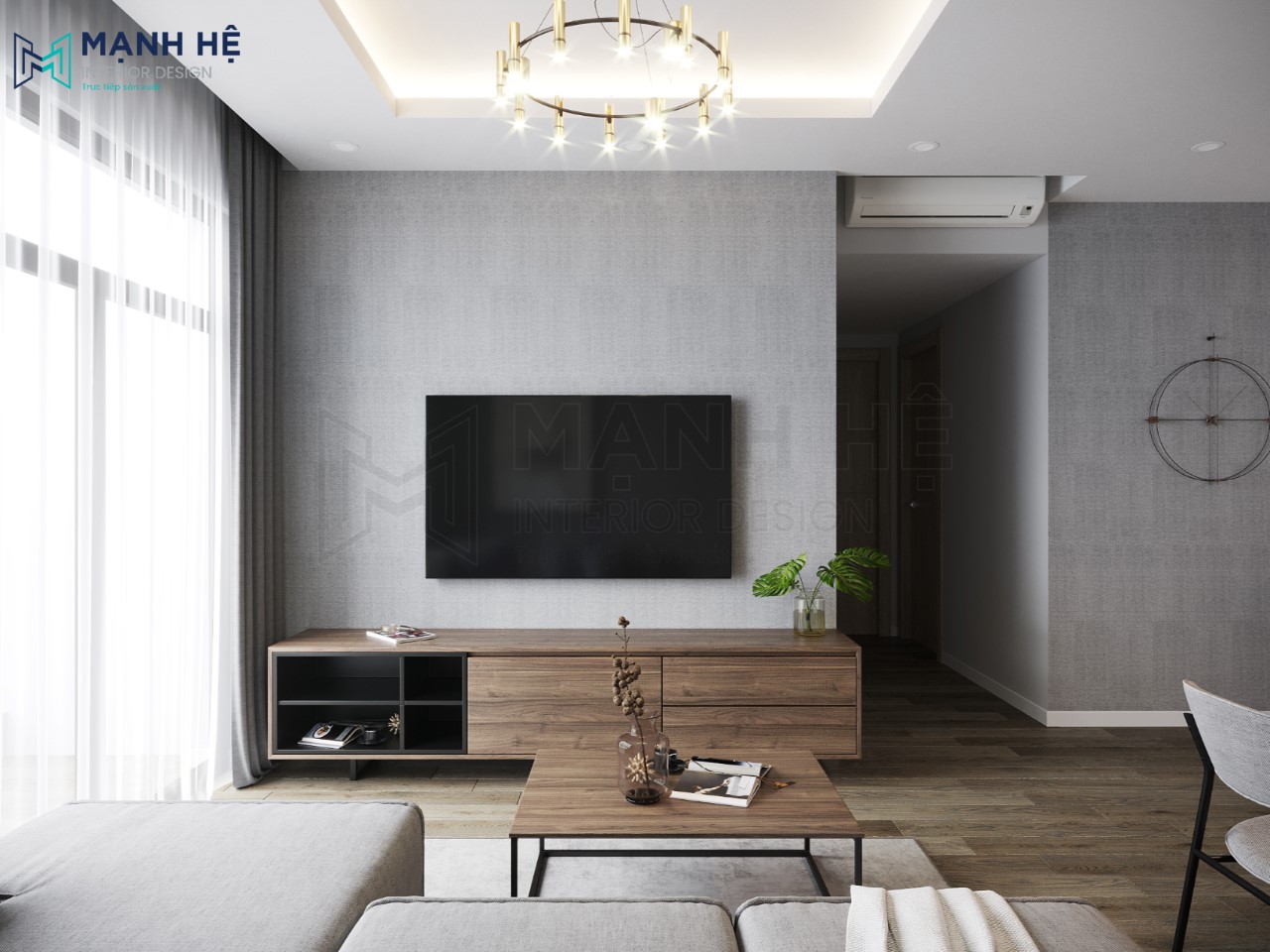 kệ tivi gỗ công nghiệp