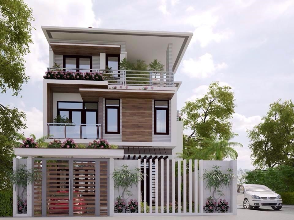 Biệt thự mini 3 tầng