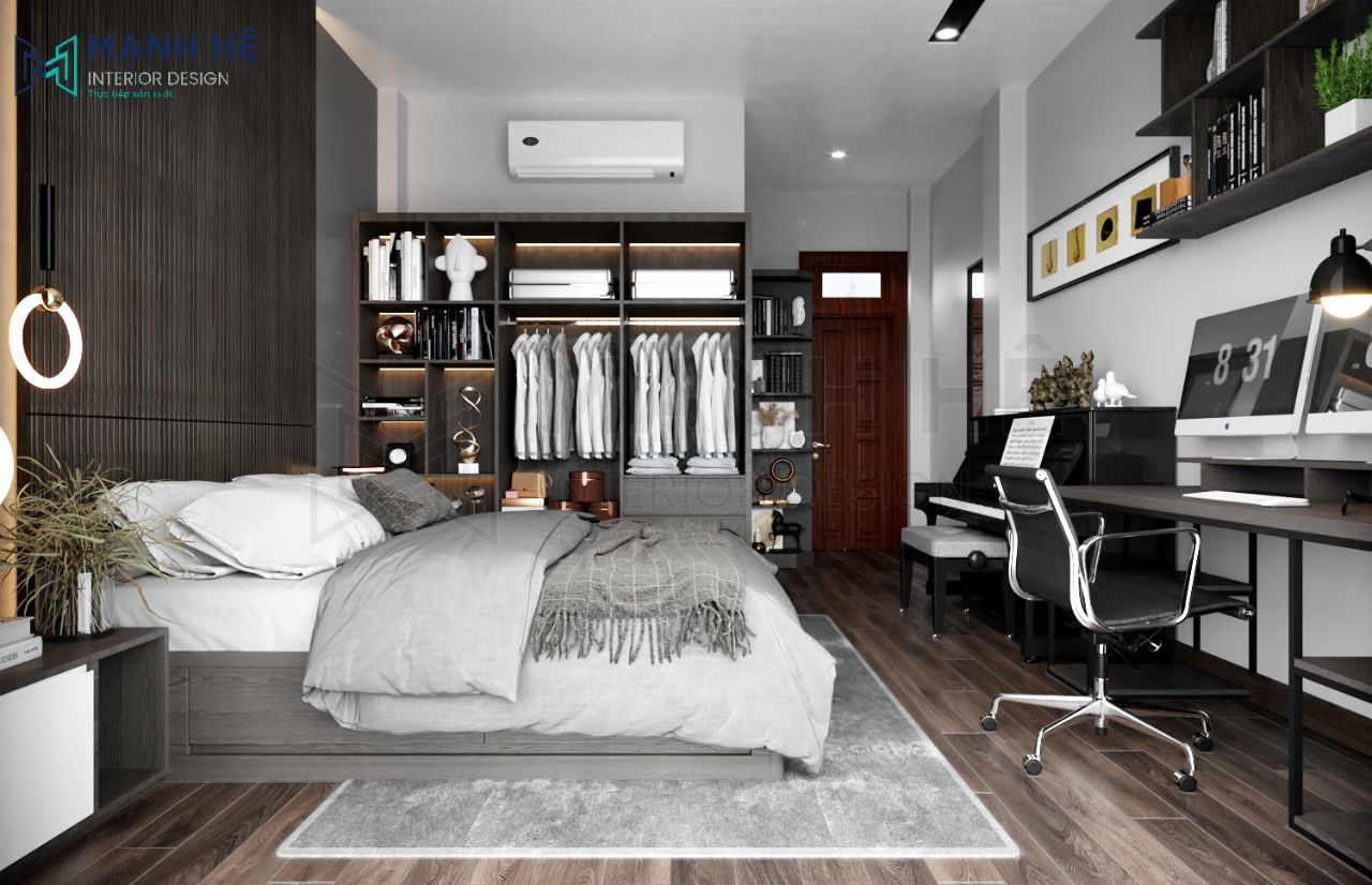 toàn cảnh nội thất phòng ngủ