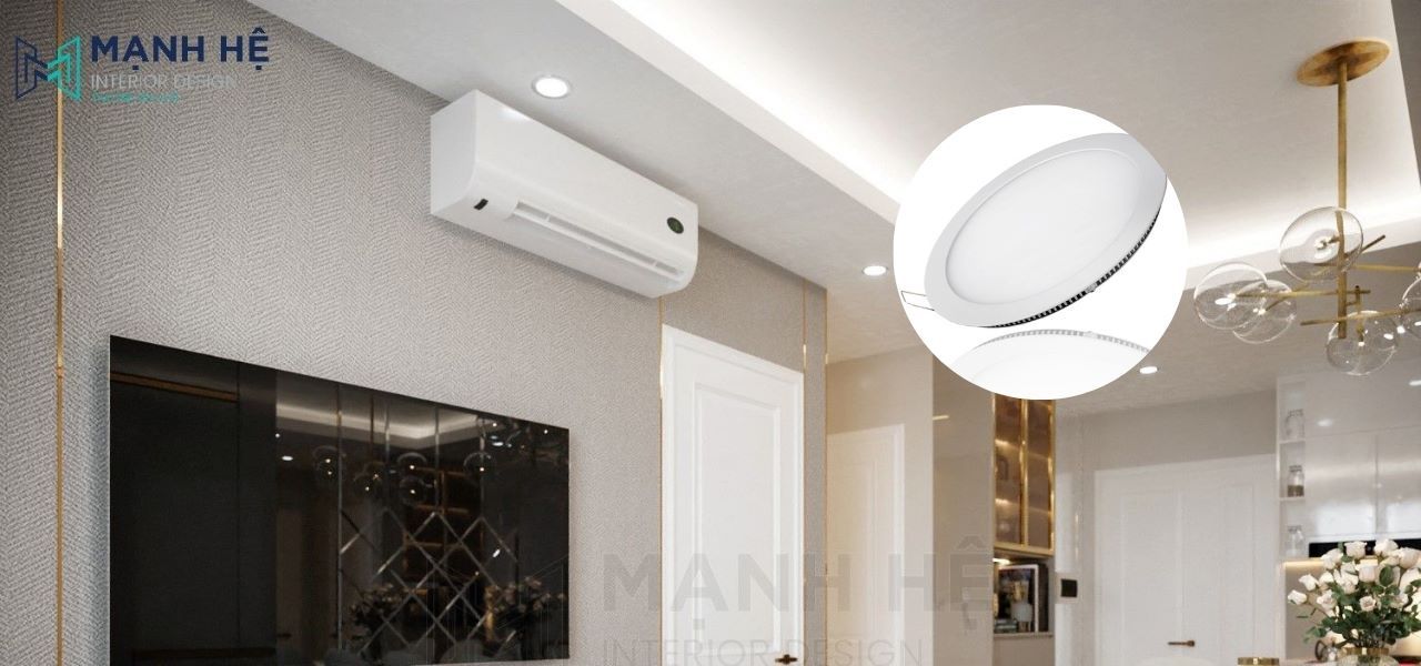 Đèn led âm trần