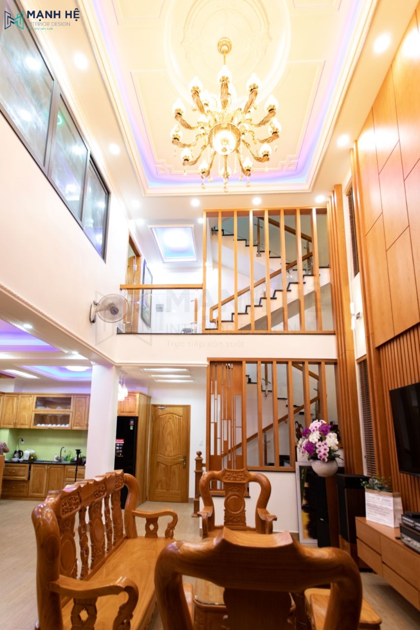 đèn chùm trang trí hiện đại