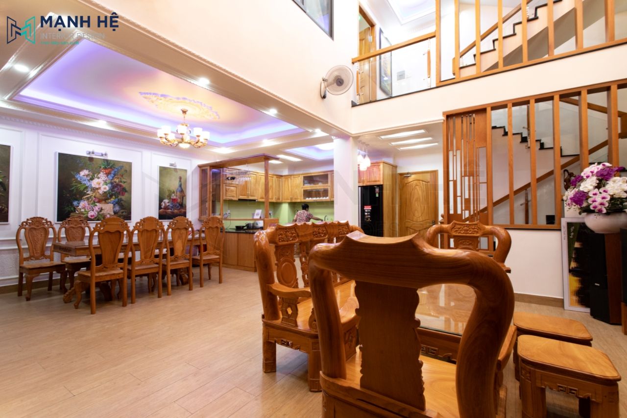 Hoàn thiện nhà phố 3 PN - Anh Hưng, Tân Bình