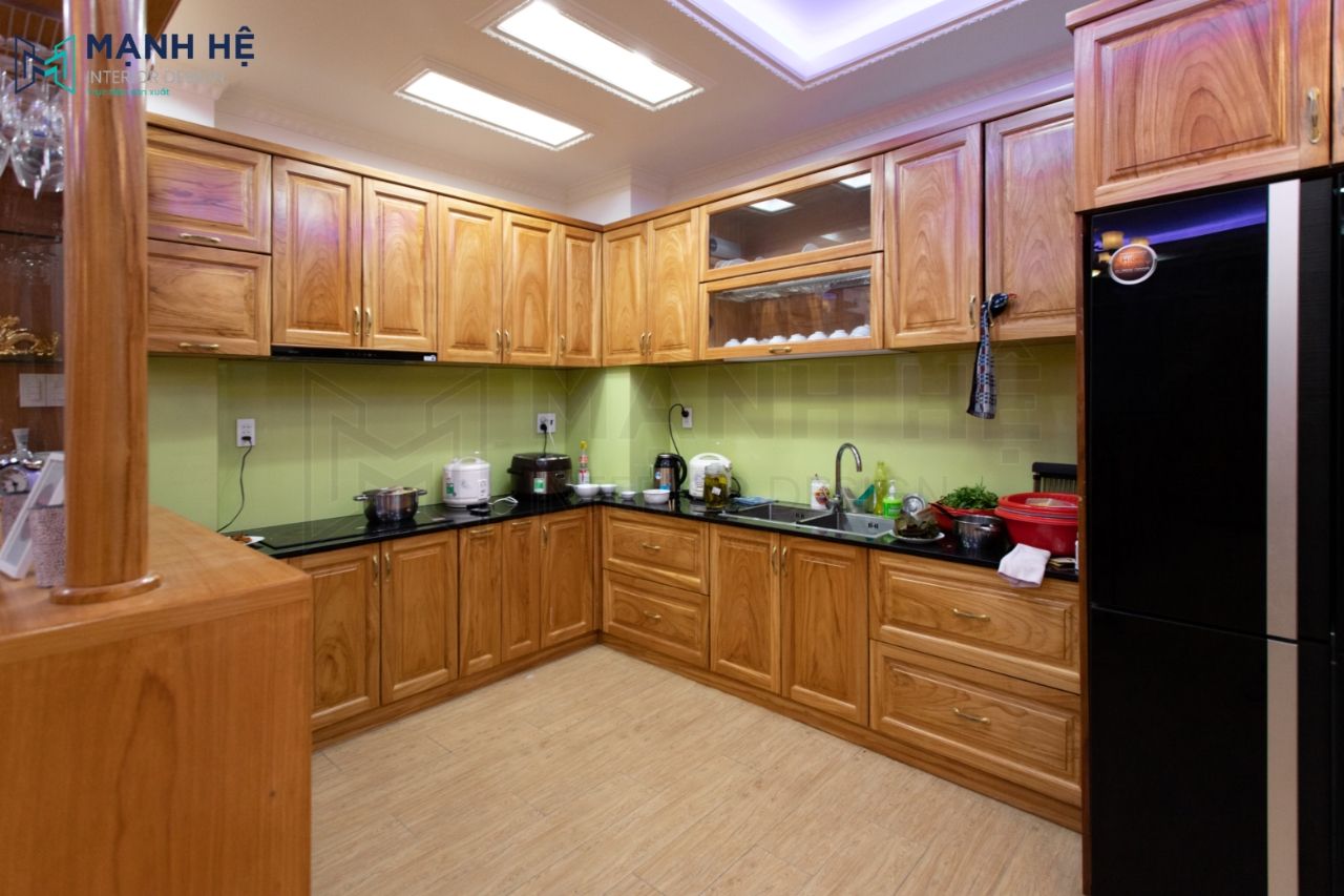 tủ bếp hiện đại