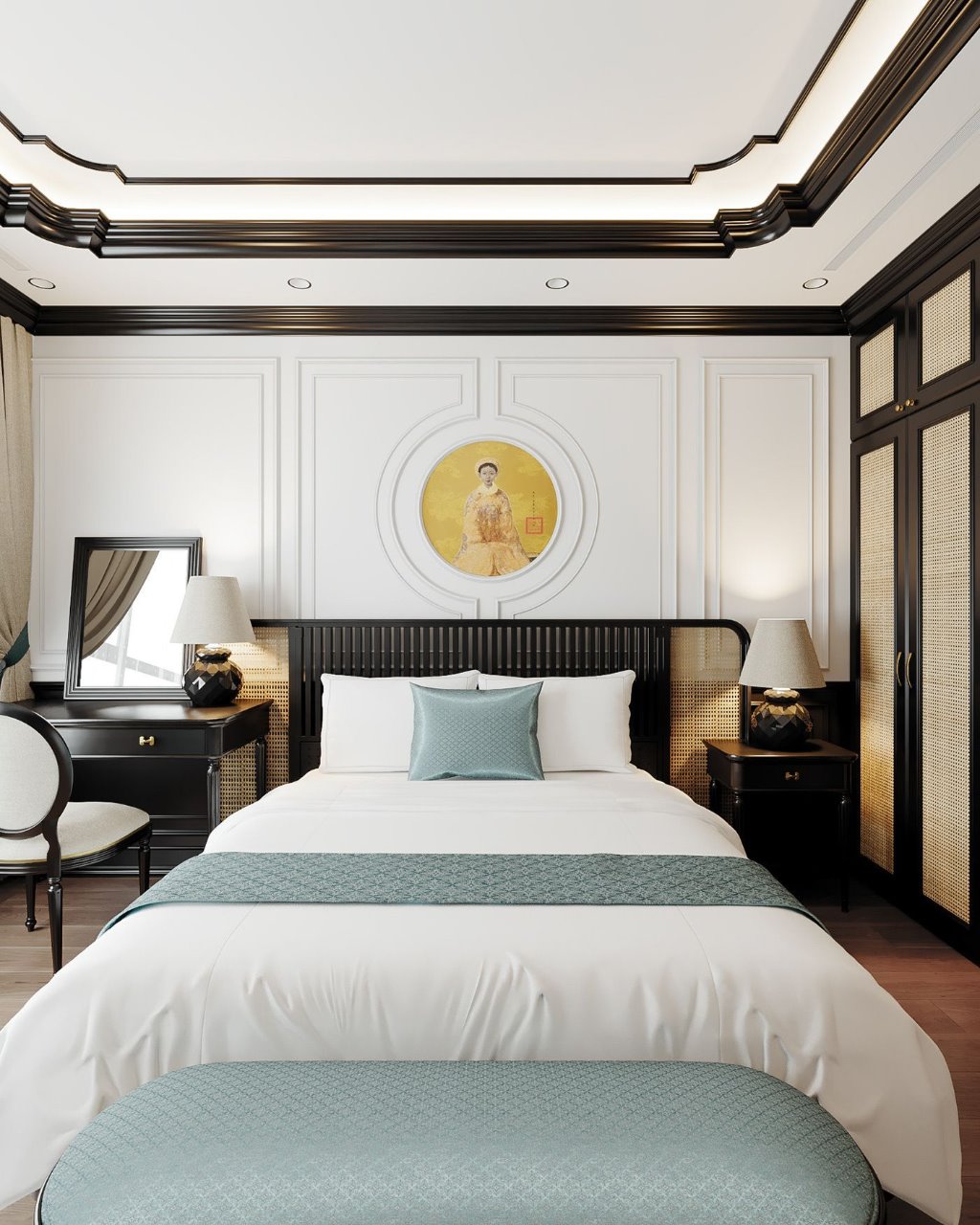 thiết kế phong cách đông dương