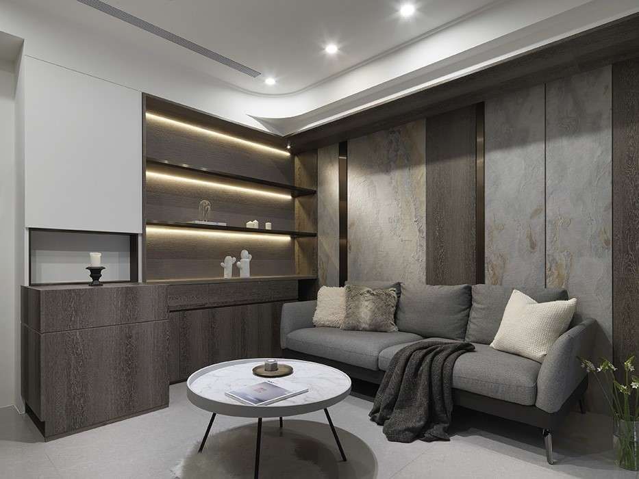 Tủ gỗ trang trí phòng khách