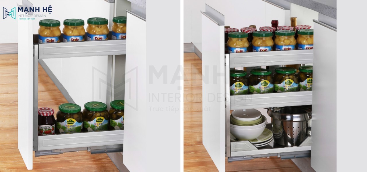 Phụ kiện tủ bếp hiện đại
