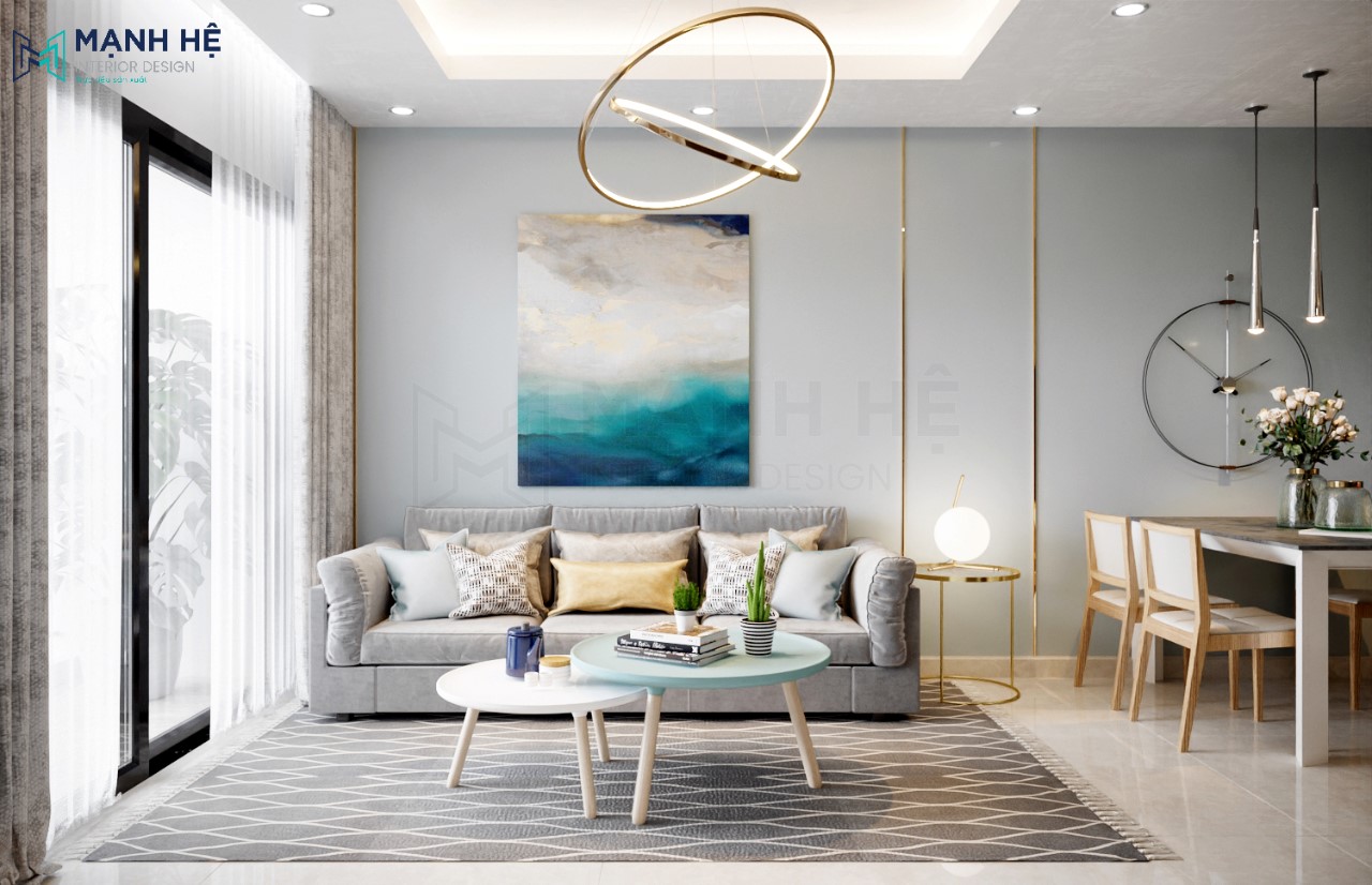 thiết kế nội thất phòng khách