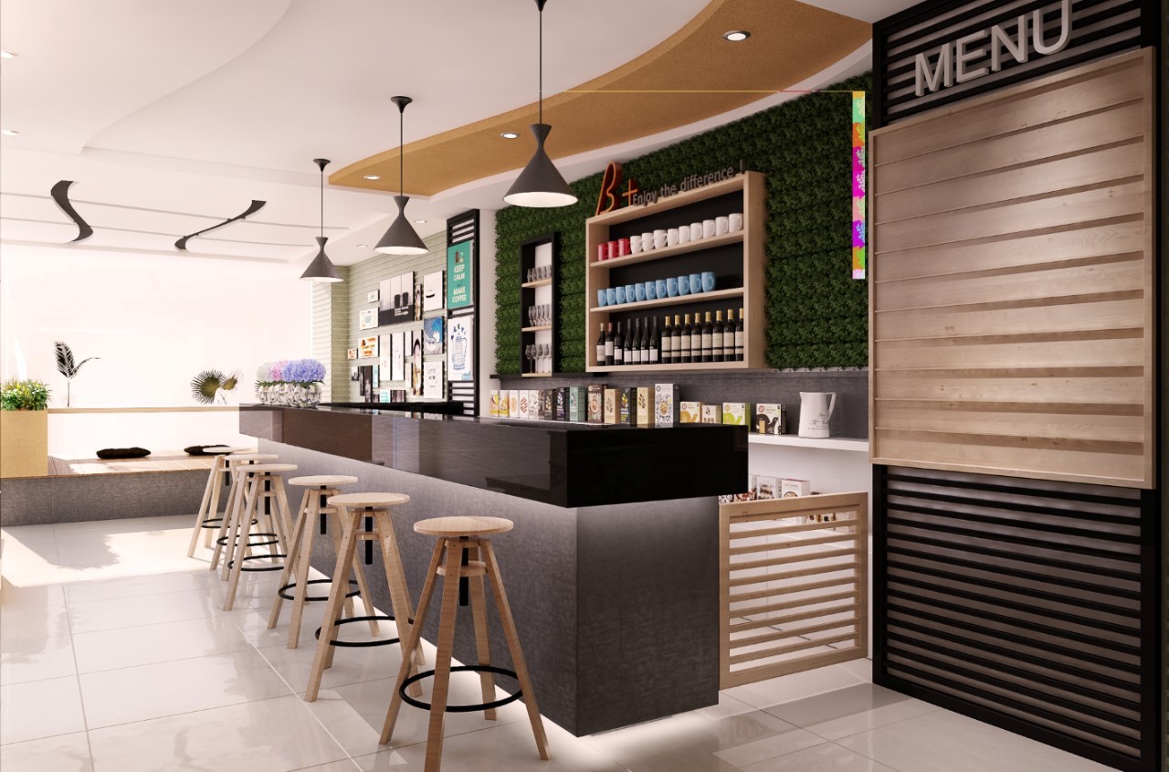 Thiết kế quầy bar sang trọng cho nhà phố