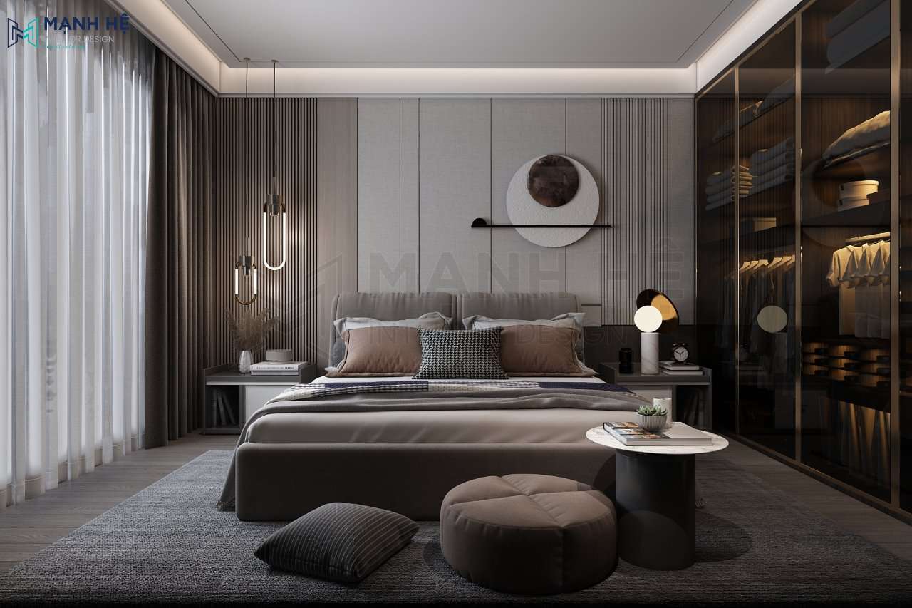 Vách ốp tường gỗ công nghiệp