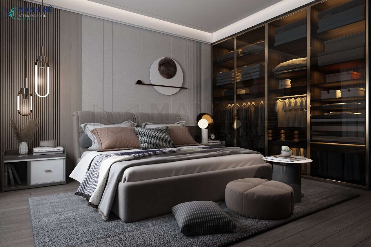 đèn trang trí phòng ngủ hiện đại