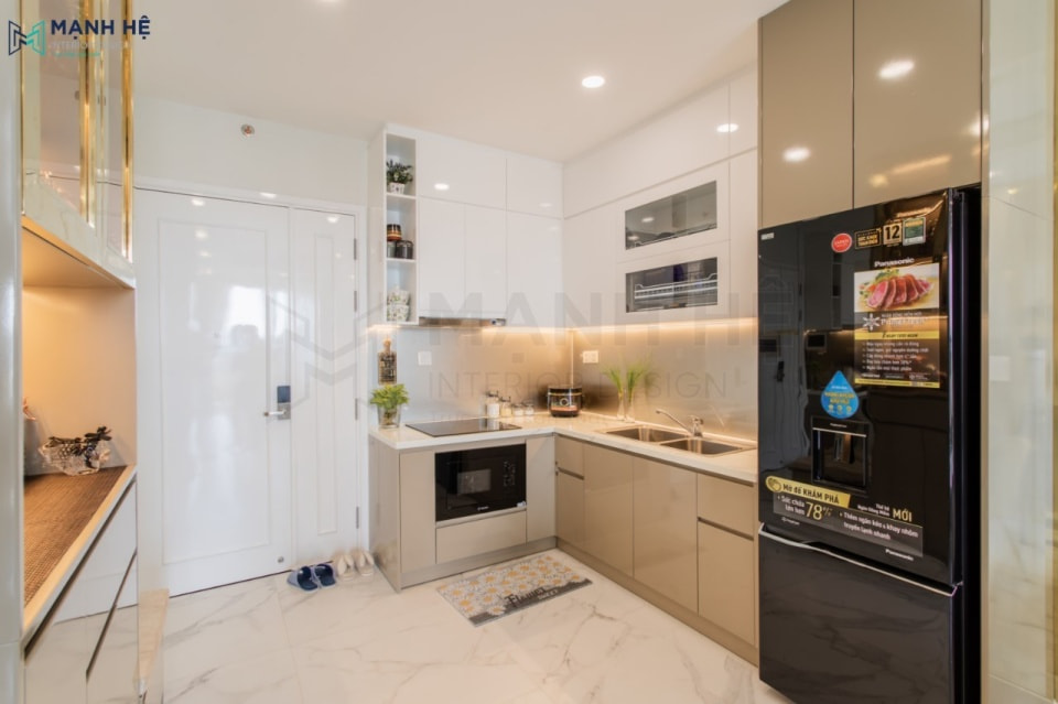 vách ốp gỗ acrylic đẹp