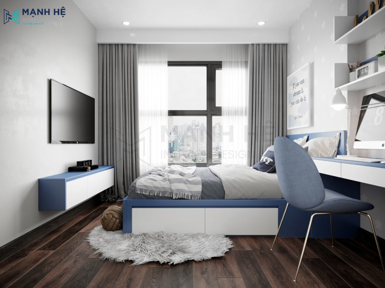 giường ngủ dạng bục