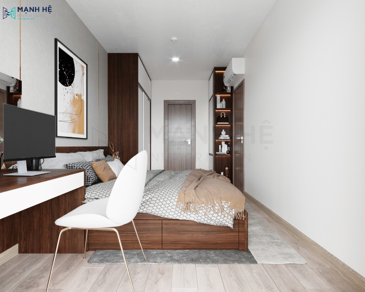 giường ngủ có hộc kéo đẹp