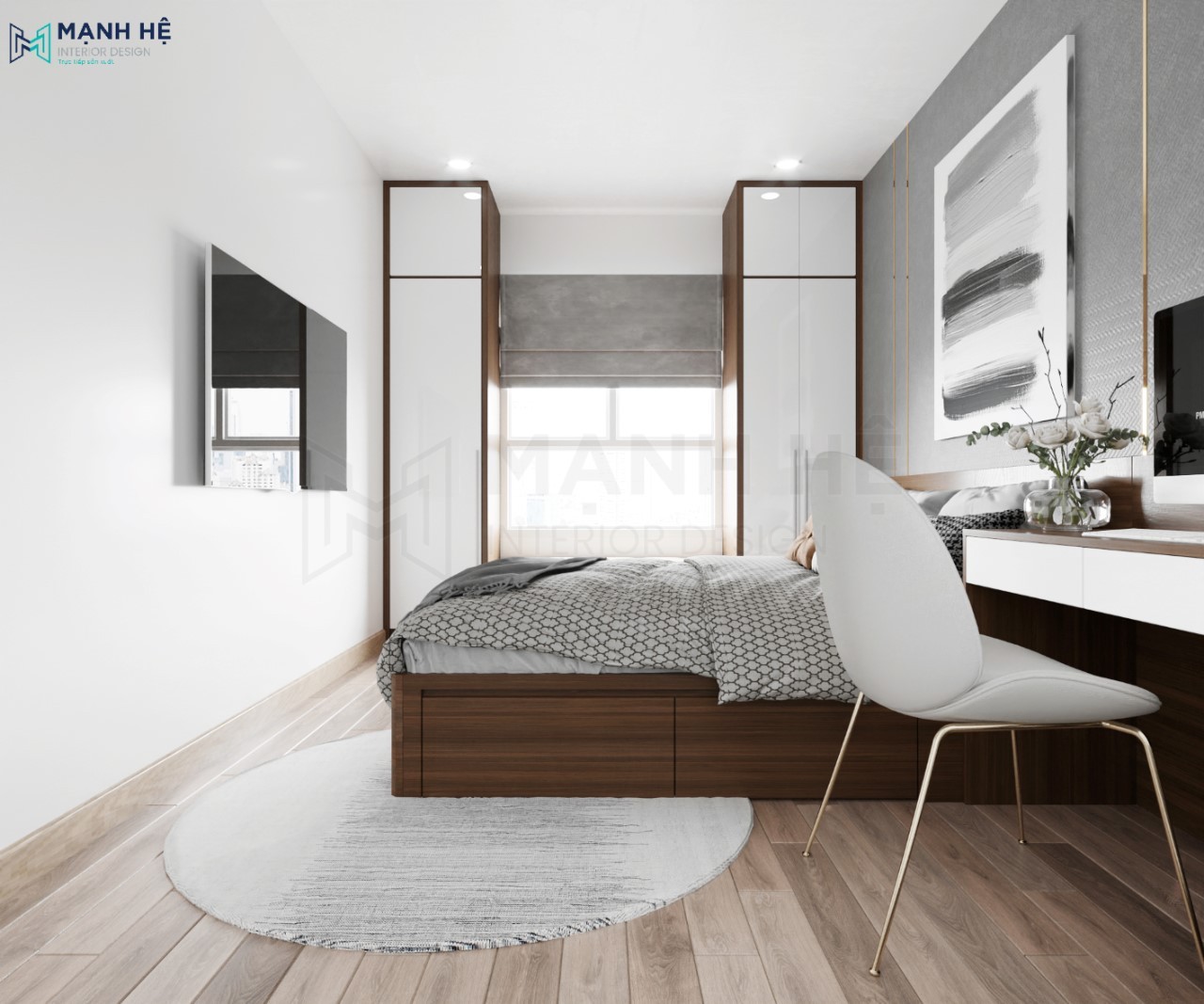 giường ngủ có hộc kéo