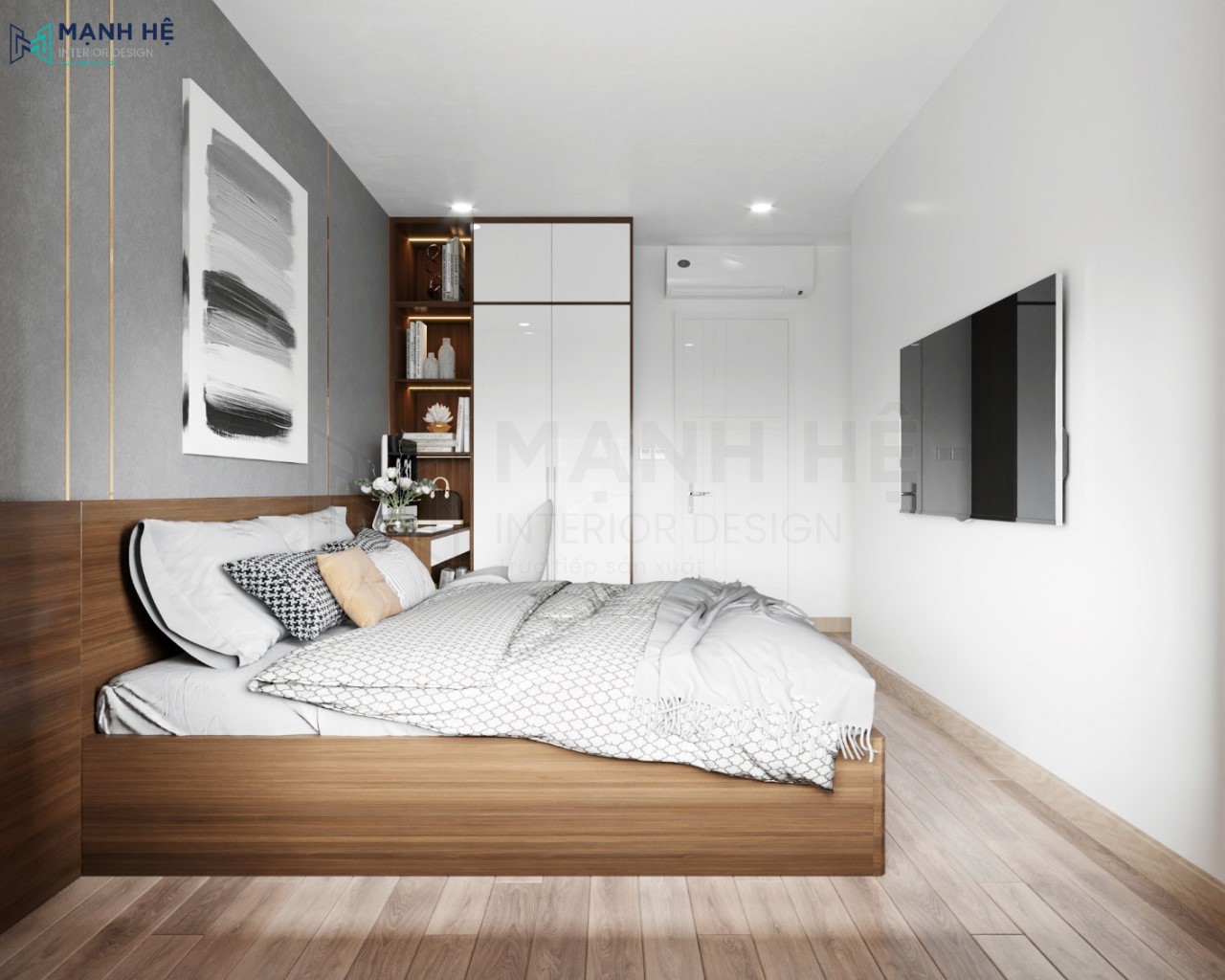 hệ tủ quần áo cao đụng trần