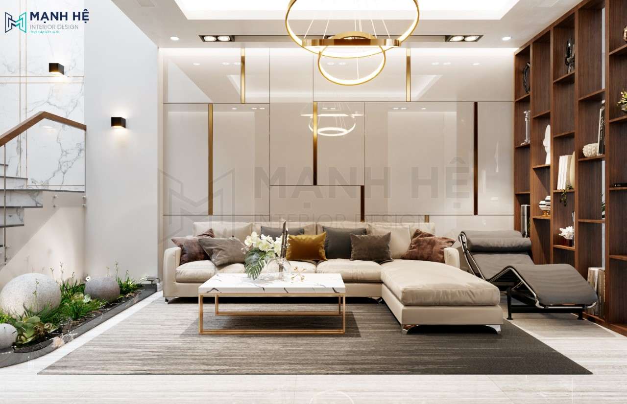 thiết kế nội thất phòng khách
