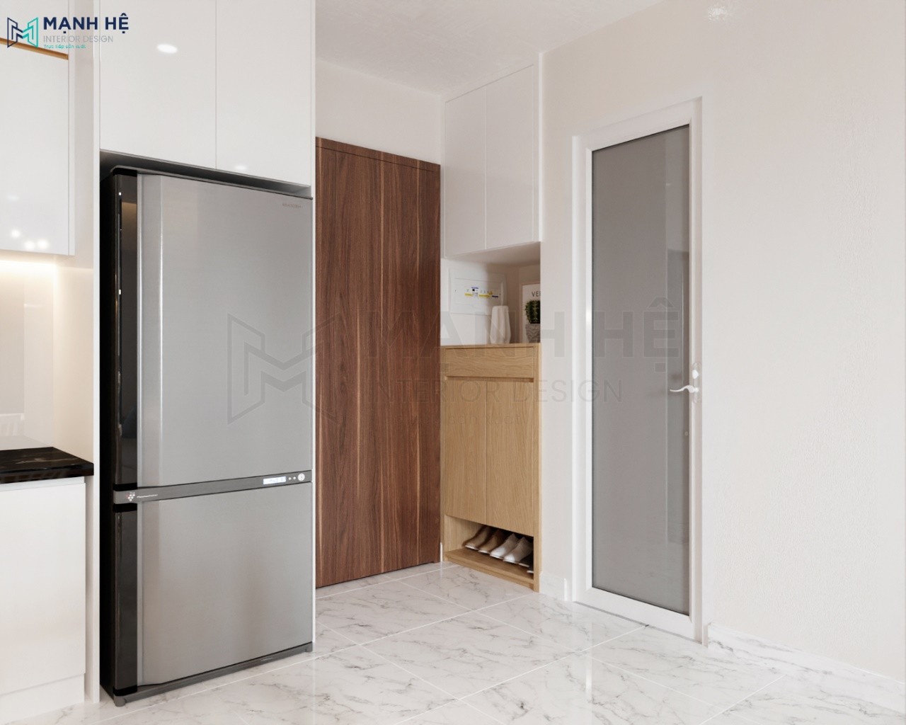 Tủ giày thông minh tiết kiệm diện tích