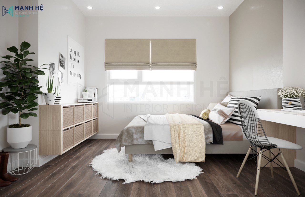 Kệ treo tường trang trí phòng ngủ
