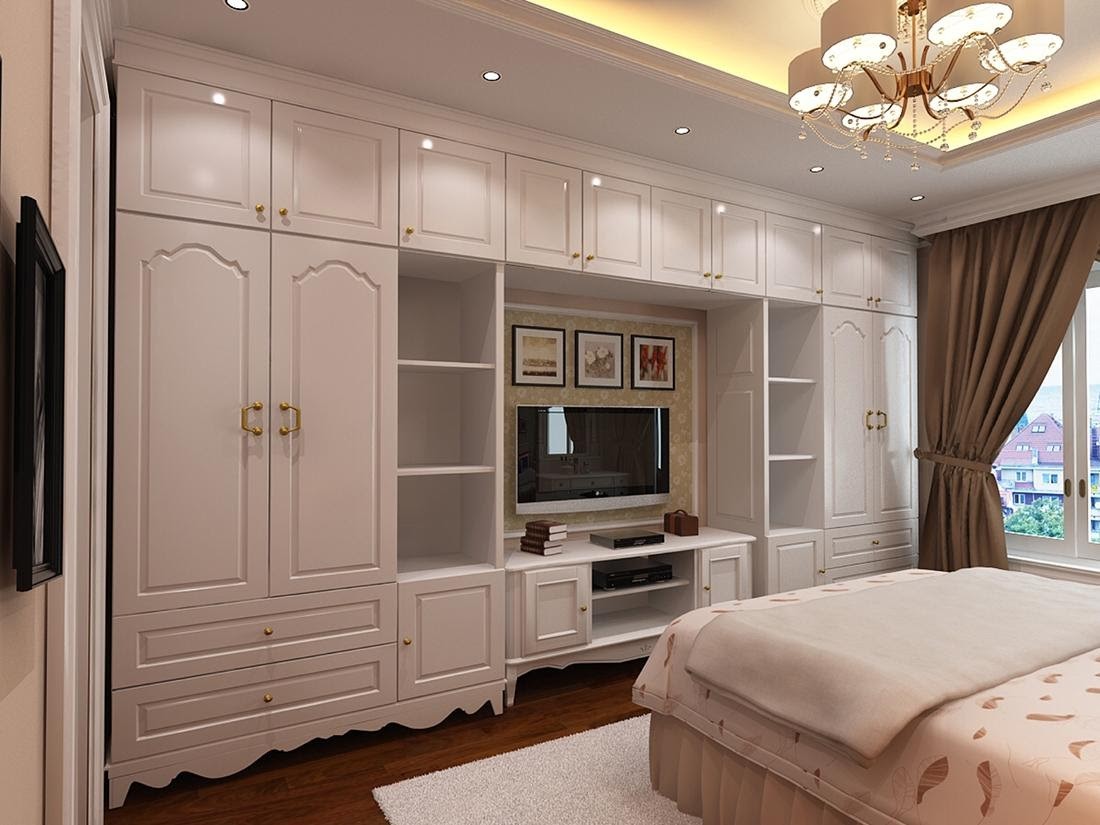 Mẫu tủ quần áo đa năng phong cách tân cổ điển