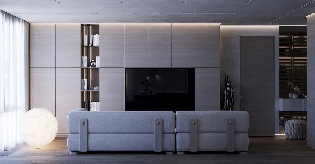 Phong cách decor tối giản cho phòng khách nhỏ