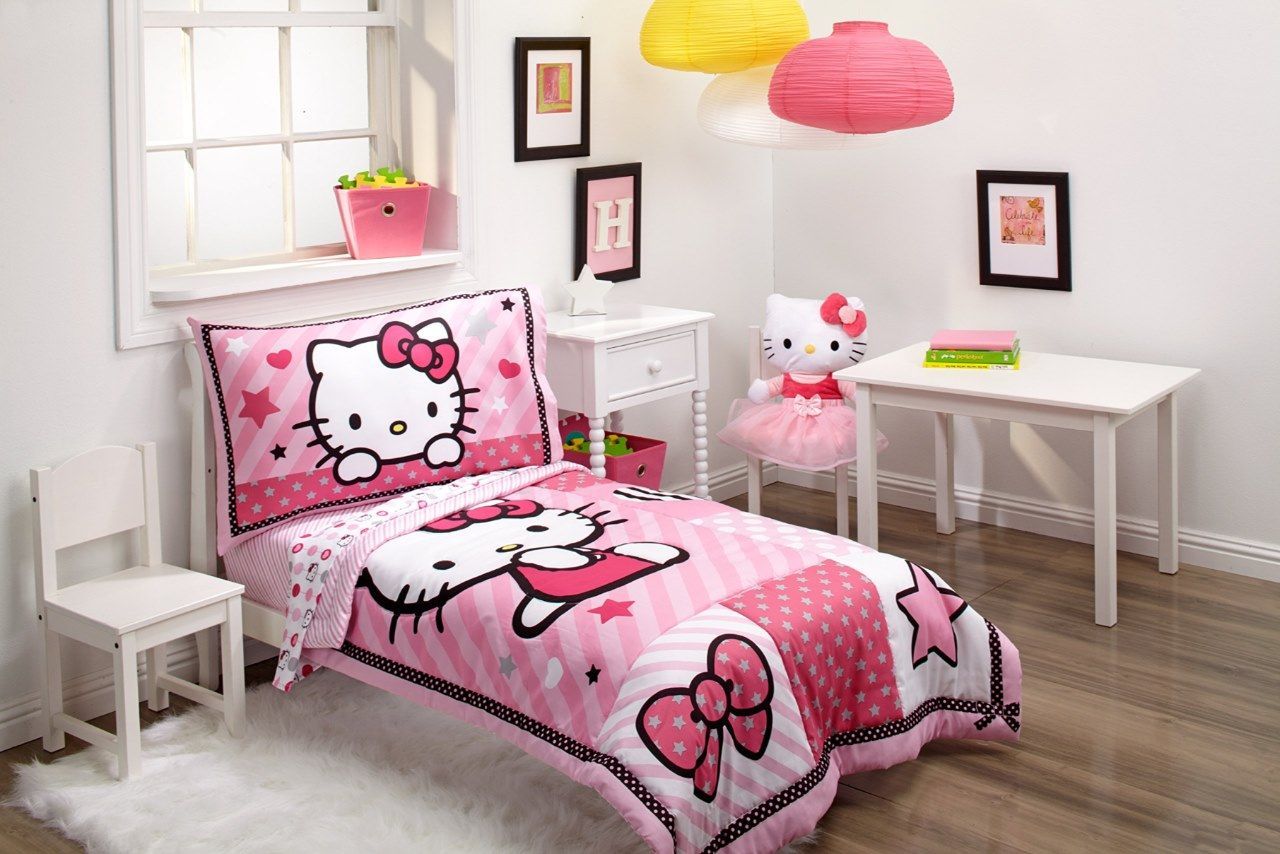 Top 20+ mẫu giường hello kitty xinh xắn, dễ thương nhất dành phòng ngủ bé gái