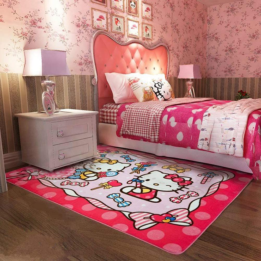 Mẫu 14: Giường hello kitty phong cách tân cổ điển