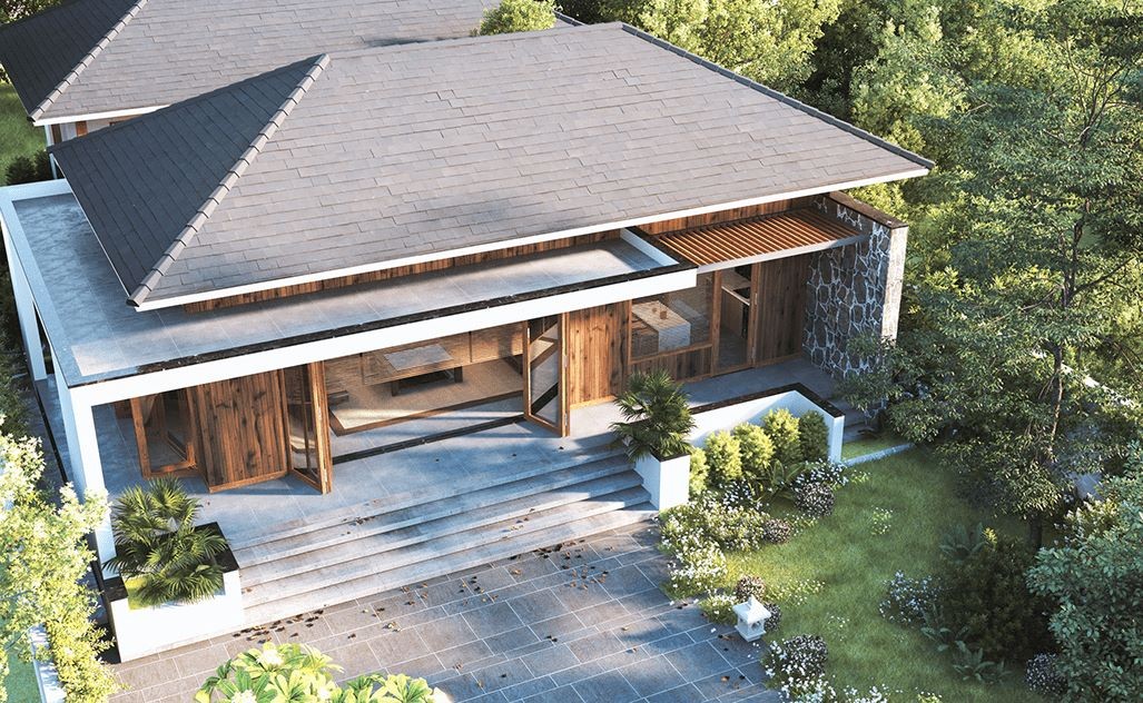 Biệt thự sân 1 tầng hiện đại