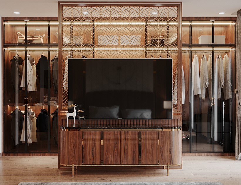 Phòng ngủ Luxury có phòng thay đồ