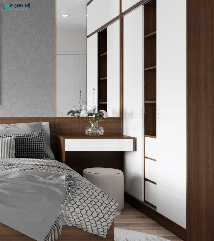 Bàn trang điểm treo tường giá rẻ phù hợp với mọi không gian