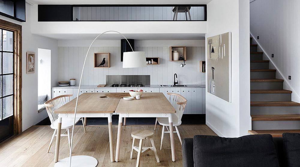 Nội thất căn hộ có gác lửng 30m2 theo phong cách hiện đại