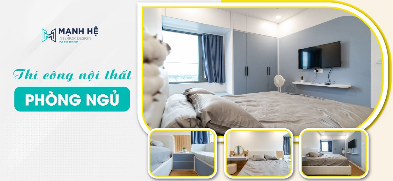 Thi công nội thất phòng ngủ trọn gói