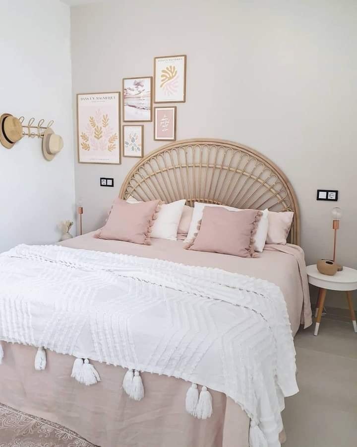 Thiết kế phòng ngủ nhỏ màu hồng