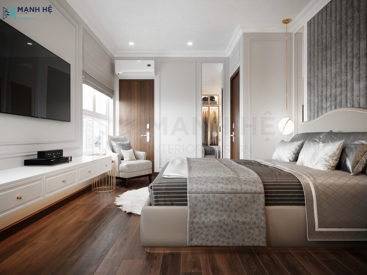 Đường phào chỉ đặc trung trong phong cách tân cổ điển