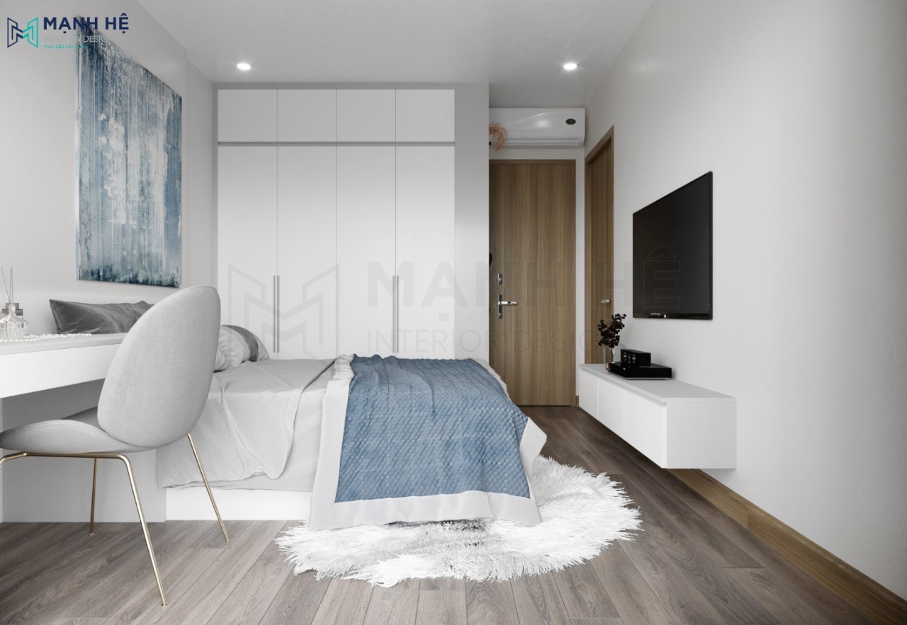 Hệ tủ quần áo đụng trần tối ưu diện tích