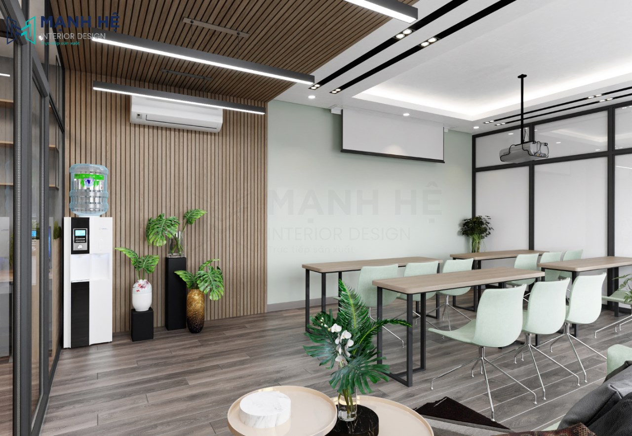 Không gian phòng làm họp chung với đầy đủ đồ nội thất tiện nghi