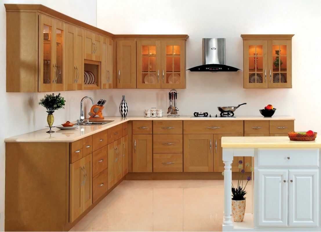 Khả năng chịu lực là ưu điểm vượt trội của tủ bếp gỗ căm xe
