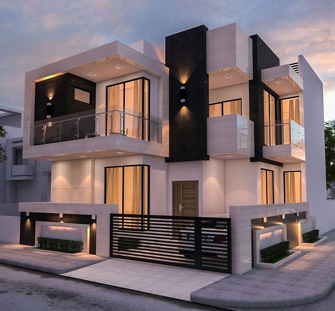Nhà 2 mặt tiền thường xuất hiện ở nơi giao nhau của hai tuyến đường