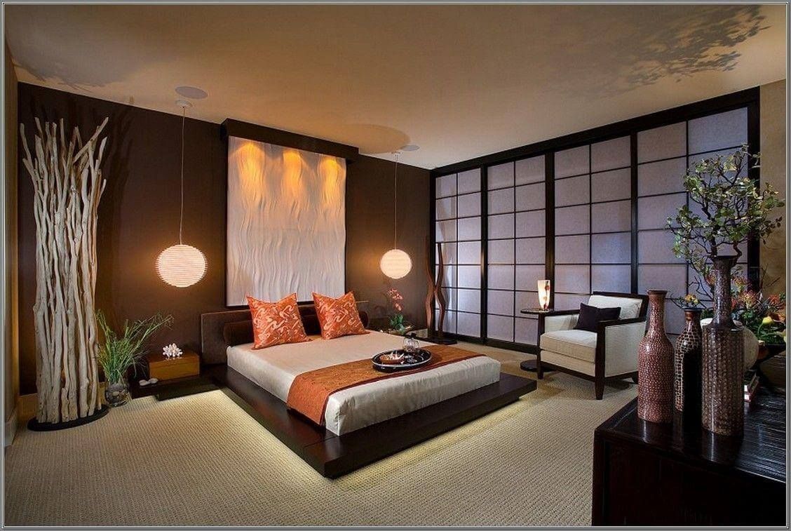 Phòng ngủ gỗ tự nhiên mang phong cách Nhật Bản