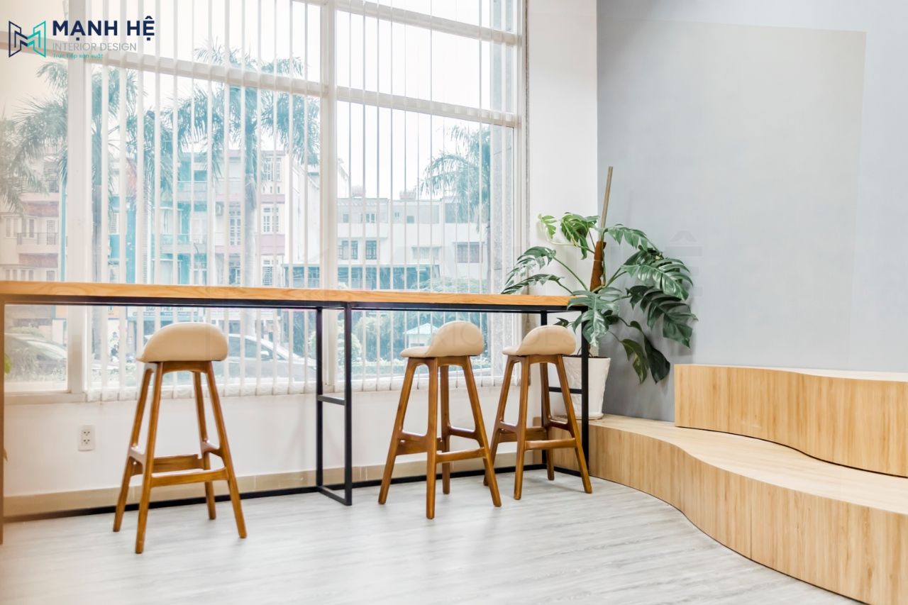 Thi công nội thất văn phòng công ty Green Food – 220m2 Thi công nội thất văn phòng công ty Green Food – 220m2
