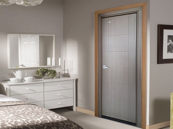 Mẫu 7: Mẫu cửa phòng ngủ bằng nhựa ABS cao cấp, hiện đại, đẹp mắt
