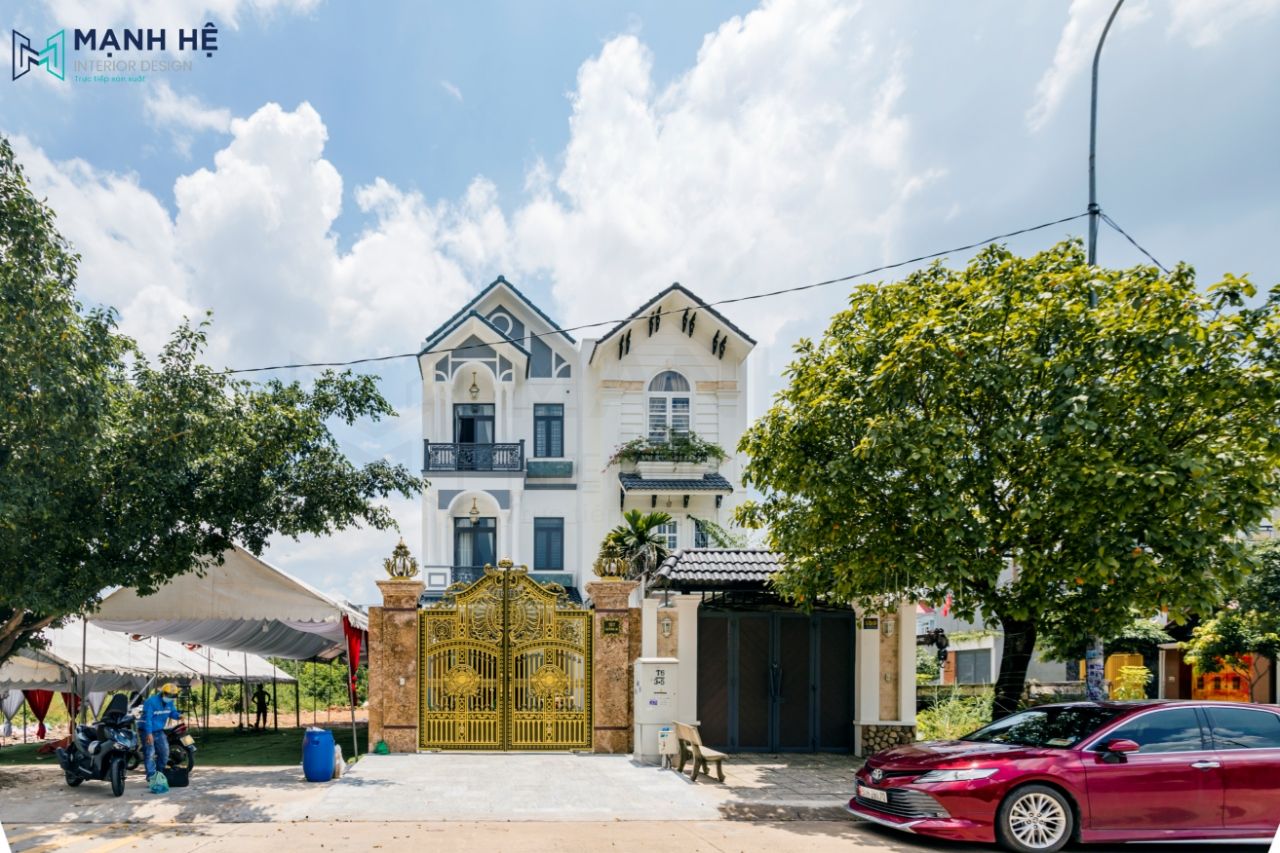 Tổng quan căn nhà phố hiện đại, khang trang